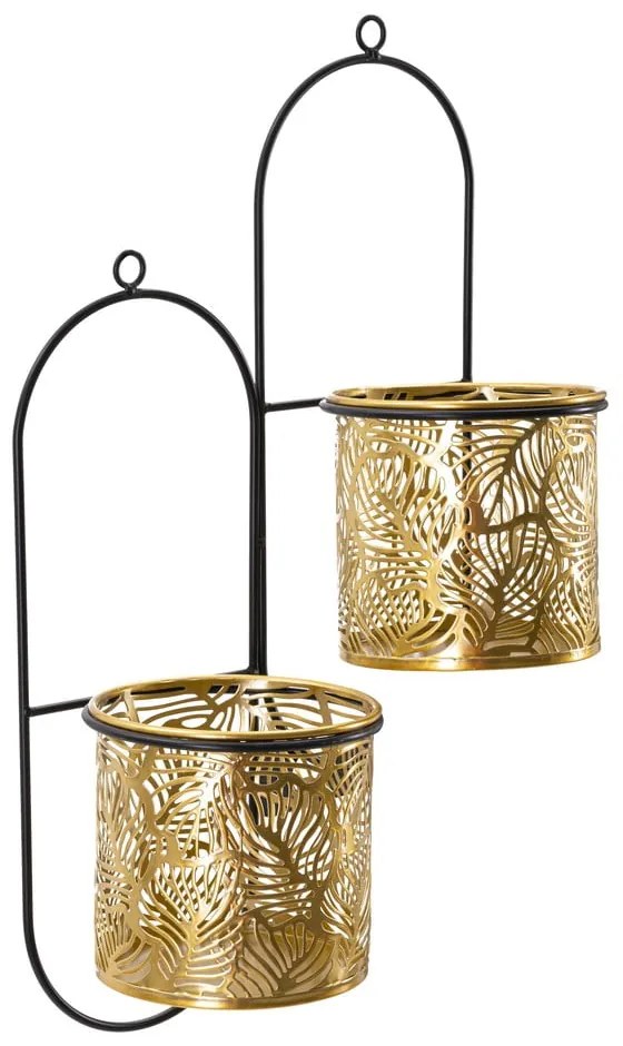 Suport pentru ghiveci din metal ø 14 cm (înălțime 48 cm) Double Hong – Mauro Ferretti