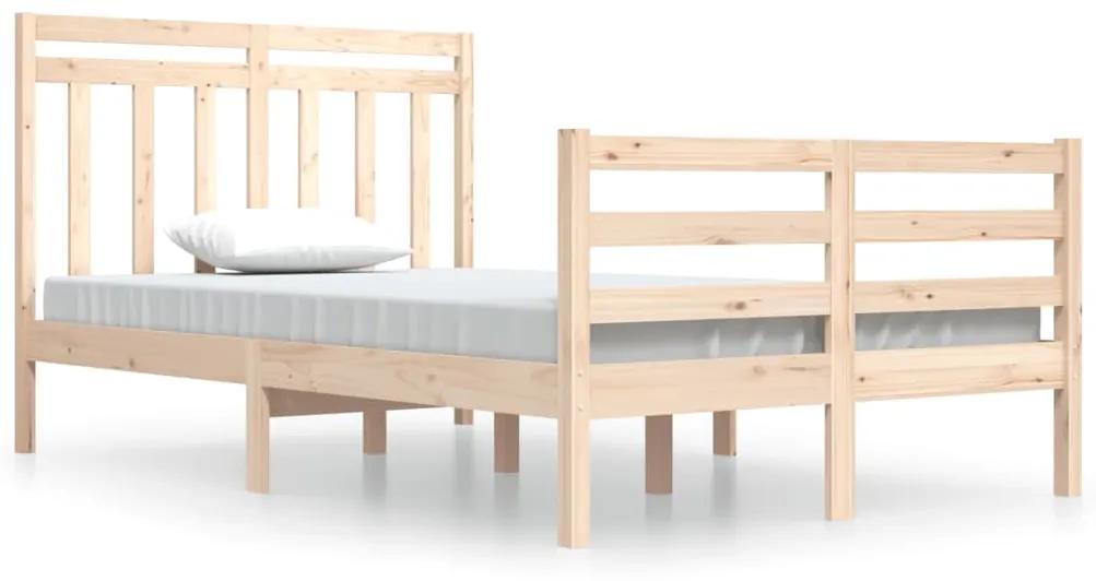 3105310 vidaXL Cadru de pat, 120x200 cm, lemn masiv