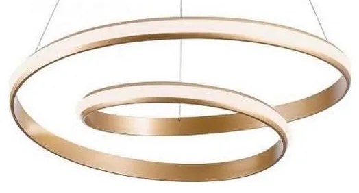 Redo 01-1889 - Lustră LED dimabilă pe cablu TORSION LED/29W/230V Ø 55 cm, bronz