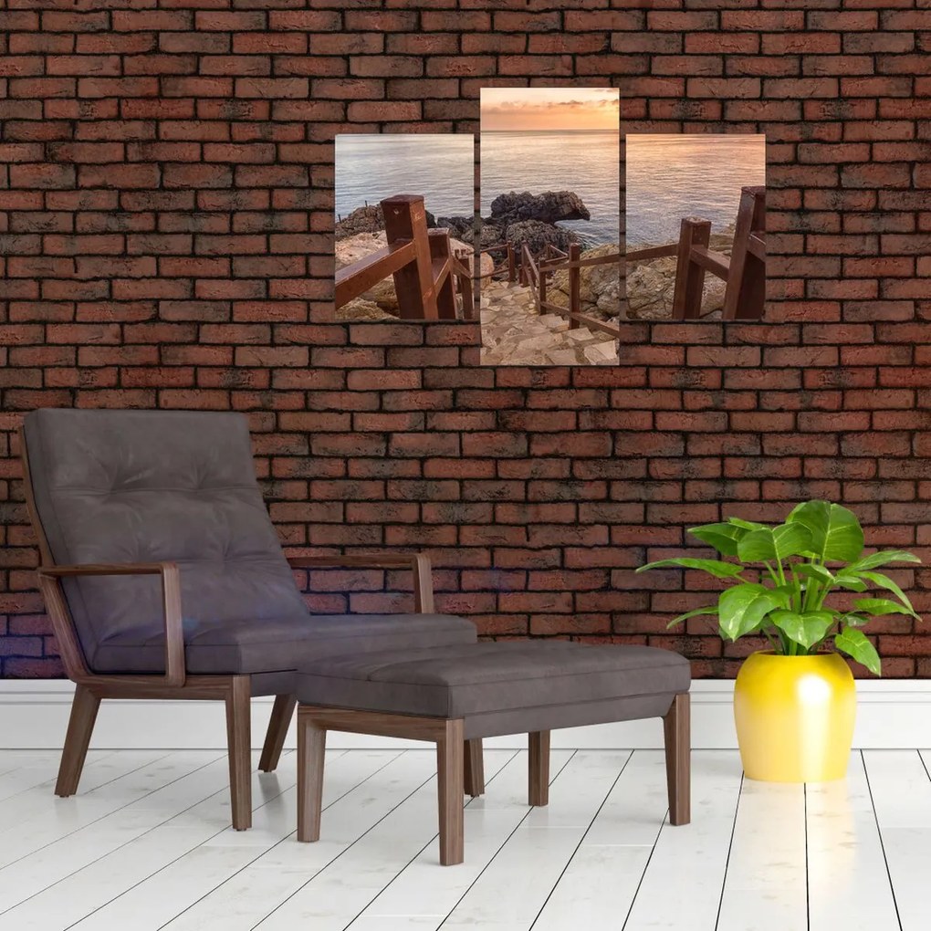 Tablou - Coborâre la mare (90x60 cm)