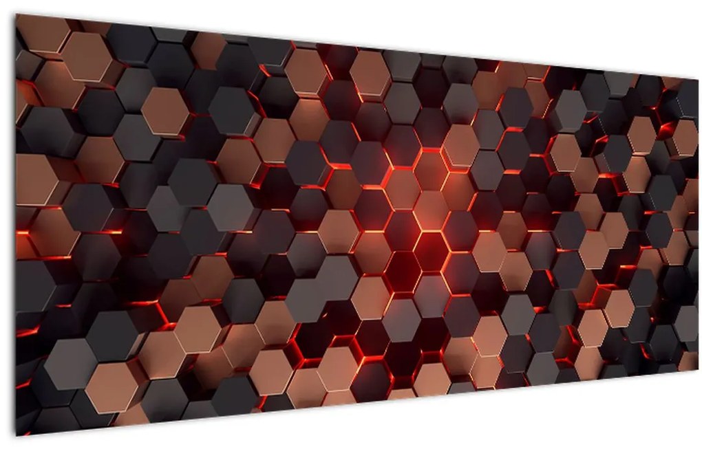 Tablou - Abstracția futuristă (120x50 cm)