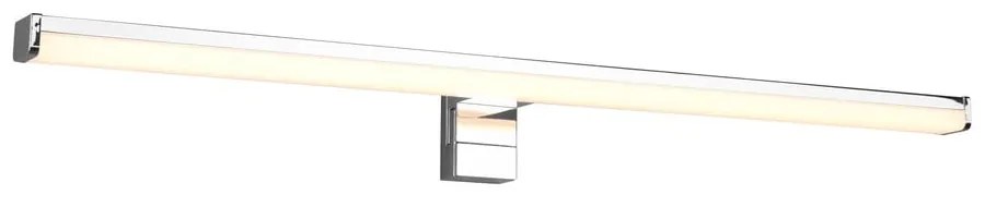 Aplică de perete argintiu-lucios LED (lungime 60 cm) Lino – Trio