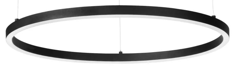 Lustra LED design modern Oracle slim sp d070 round 4000k on-off negru