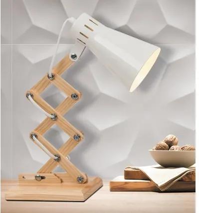 Lampa de birou EDGAR 4430 Rabalux, E14 40W, lemn