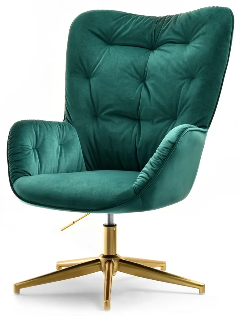 Fotoliu Meryl (verde + auriu). 1110291