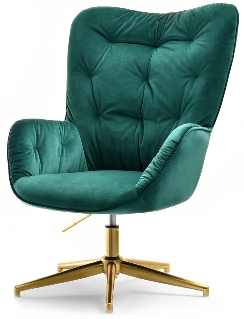 Fotoliu Meryl (verde + auriu). Promo -9%. 1110291