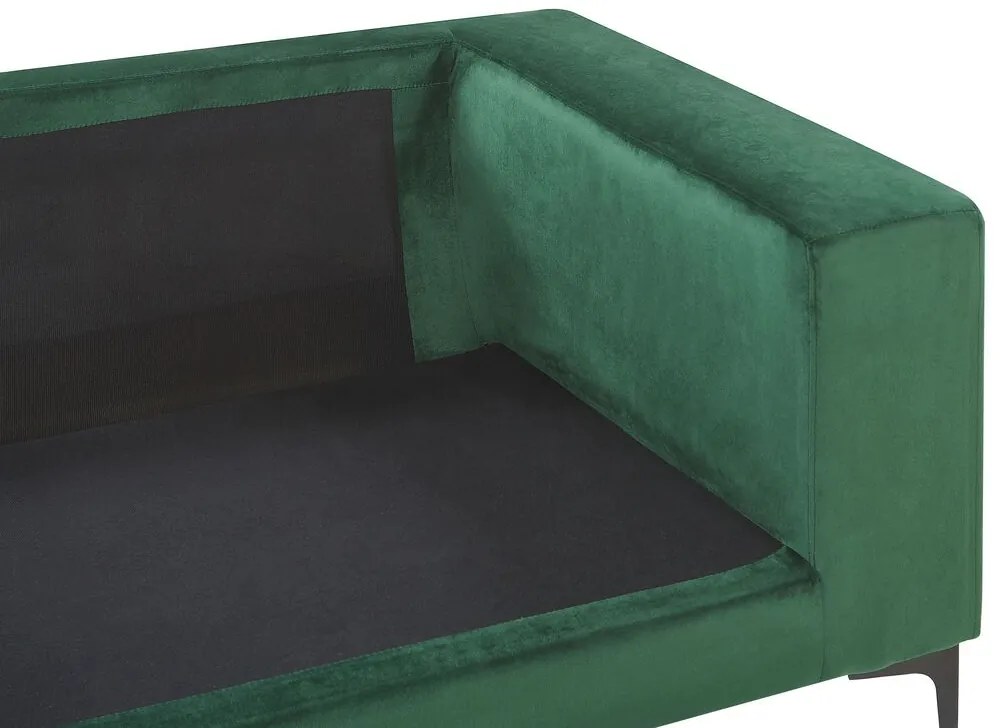 Canapea 3 locuri VEDISO (poliester) (verde). 1019392