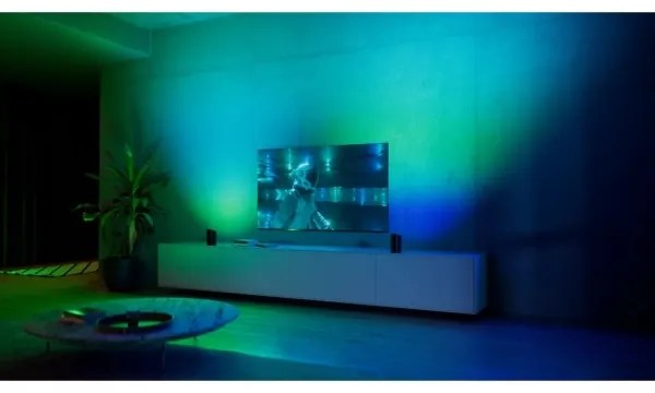 Philips Hue PLAY Wall Washer - Set 2x corp de iluminat LED RGBW reglabil, LED/20W/230V, 2000–6500K, negru