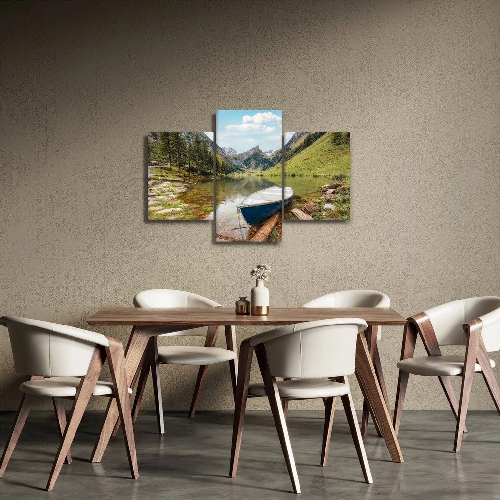 Tablou - Seealpsee, lac din Elveția (90x60 cm)