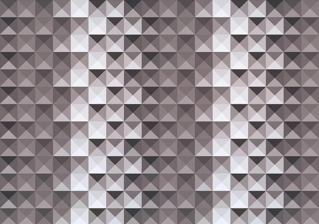 Fototapet - Cuburi gri (152,5x104 cm), în 8 de alte dimensiuni noi