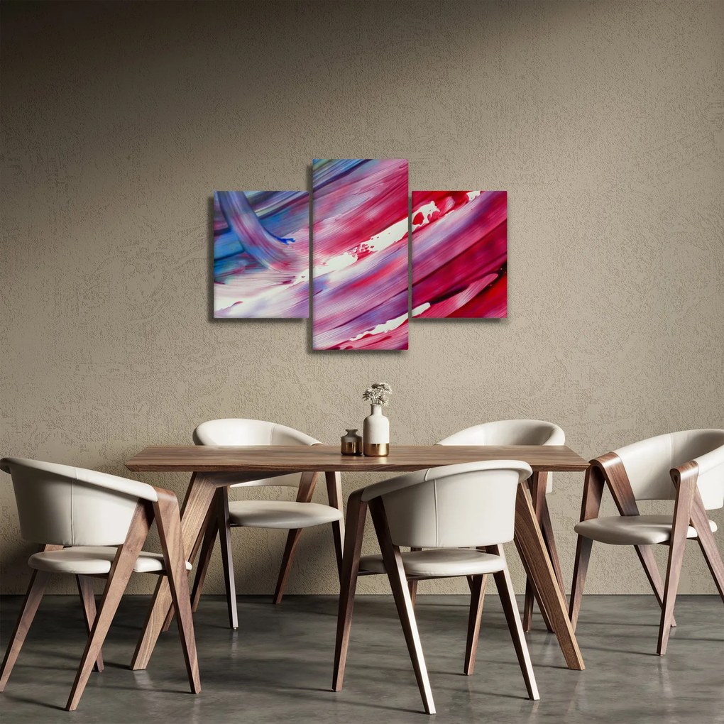 Tablou - culorile rozalbaste (90x60 cm)