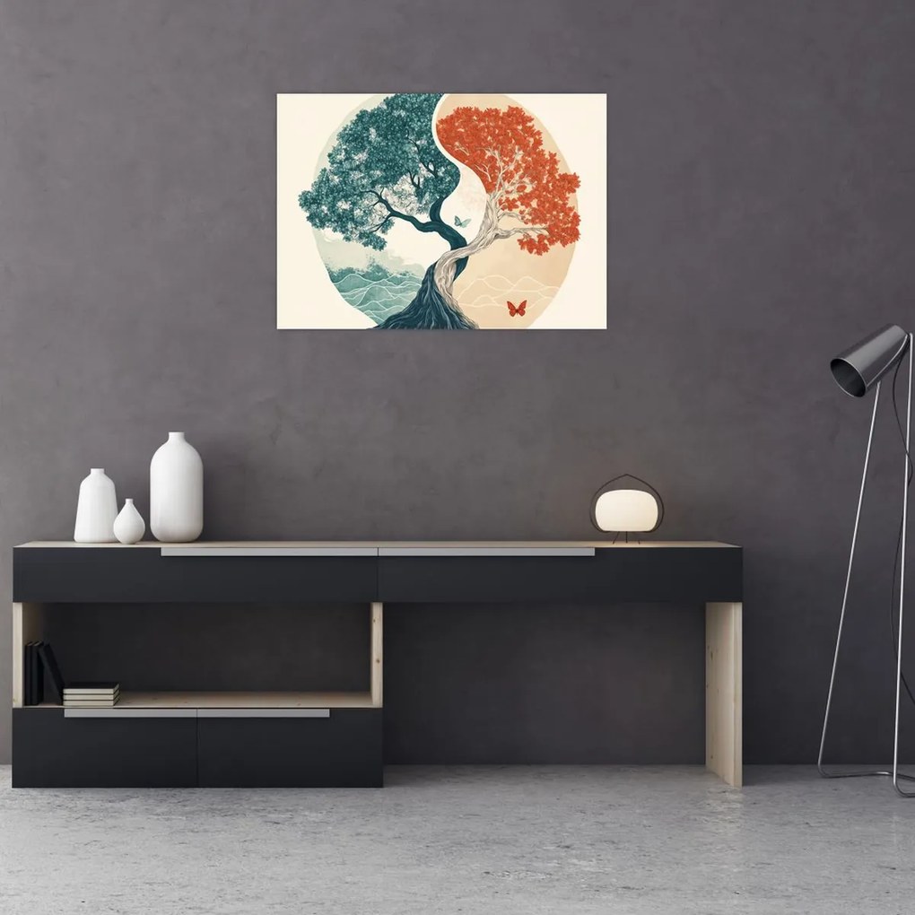 Tablou – Arbore plin de energie (70x50 cm)
