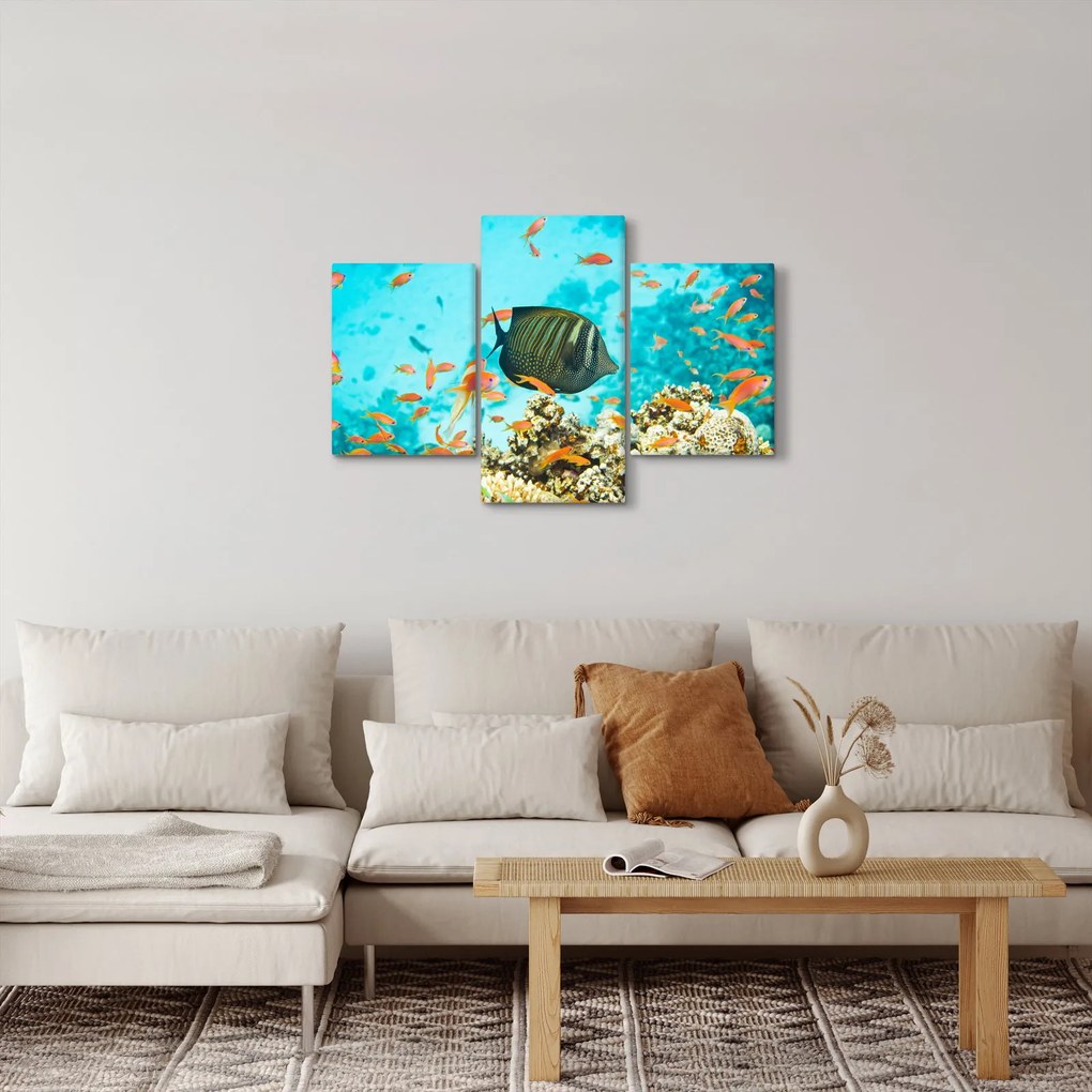 Tablou lumii submarine (90x60 cm)