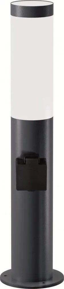 Brilagi - Lampă de exterior ELIA cu priză, 1x E27/20W/230V, IP44, 50 cm, antracit