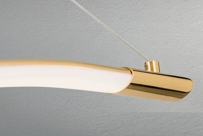Lustra LED suspendata design modern Donna aurie