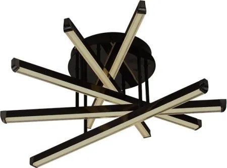 Lustră LED dimabilă aplicată LED/75W/230V 3000-6500K + telecomandă