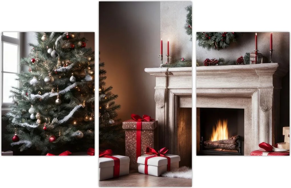 Tablou - Crăciun (90x60 cm)