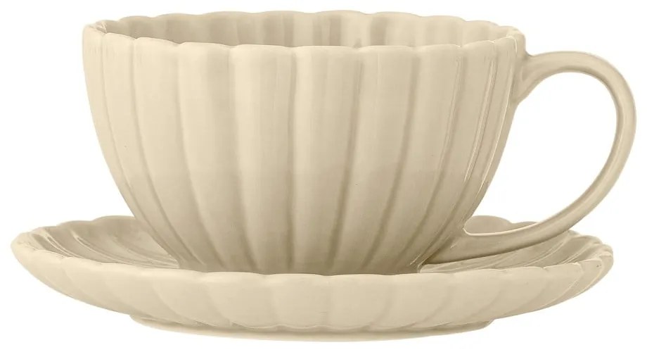 Ceașcă bej pentru cappuccino din gresie 220 ml Latina – Bloomingville