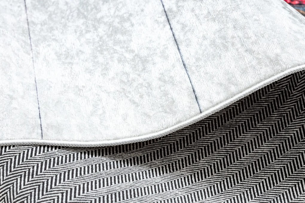 ANDRE 33200 covor lavabil Condimente, bucatarie, anti-alunecare - argint / bej