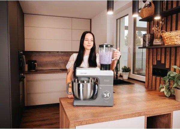 Robot de bucătărie Concept RM6000 DOUGH EXPERT 1900W/230V antracit/oțel inoxidabil