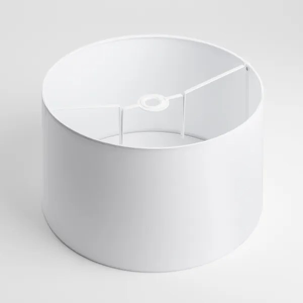 Abajur universal KERIA, Ø 45 cm, alb
