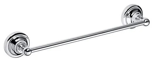 Suport pentru prosoape, argintiu, 36,5 x 6,5 cm