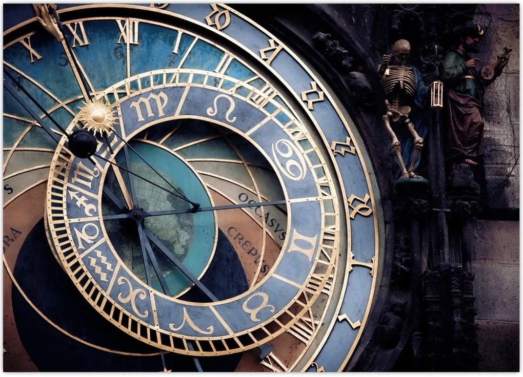 Tablou - Orloj, Praga (70x50 cm)