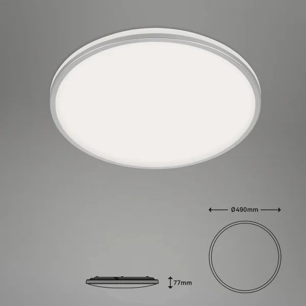 Briloner 3065-014 - Plafonieră LED reglabilă IVY 42W/230V Wi-Fi Tuya Ø49 cm+telecomandă