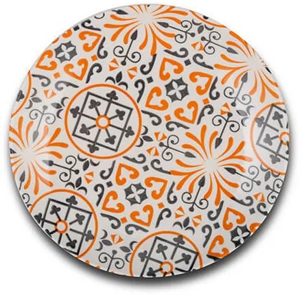 Farfurie desert din portelan Maiolica Orange NAVA NV 099 132