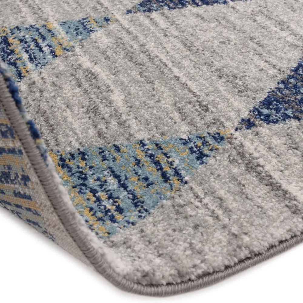 Covor albastru 80x150 cm Muse Harlequin Blue – Asiatic Carpets