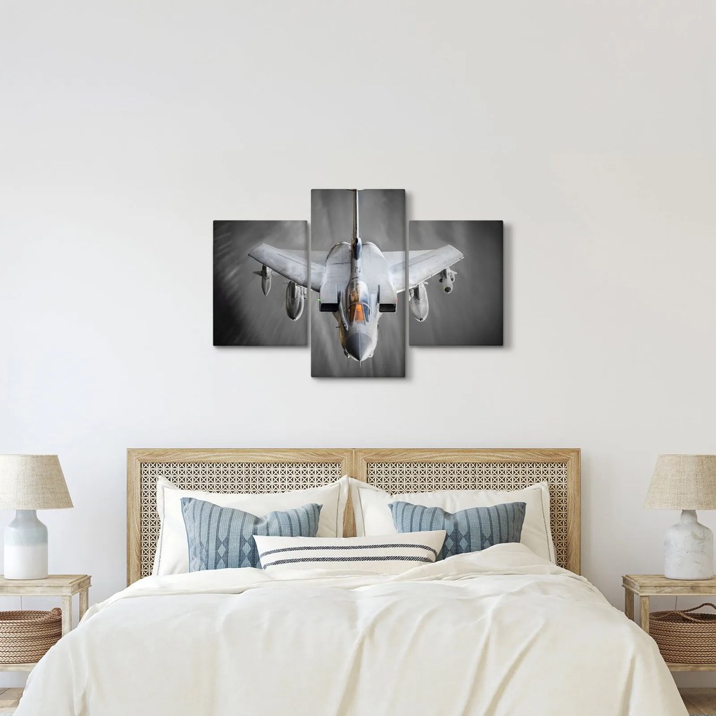 Tablou - Avion de vânătoare (90x60 cm)