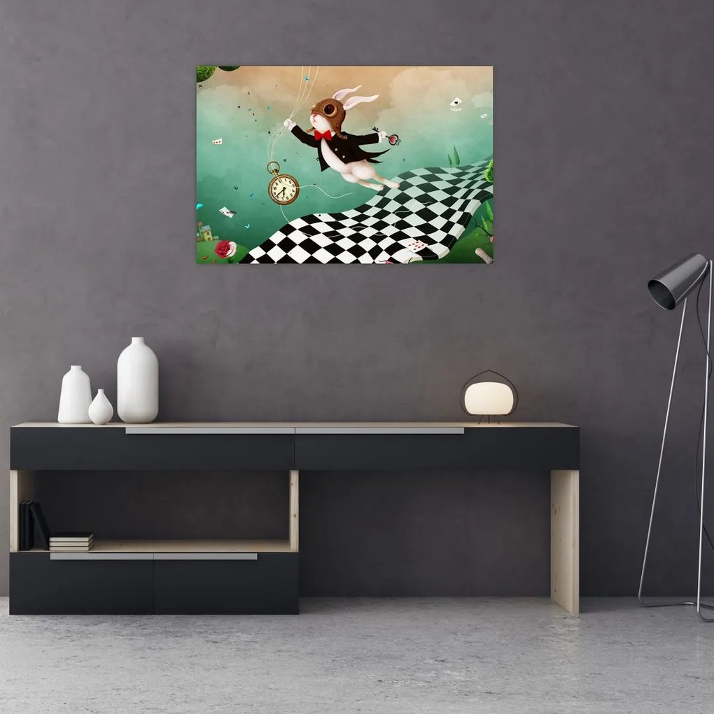 Tablou - Iepuraș fantezie (90x60 cm)