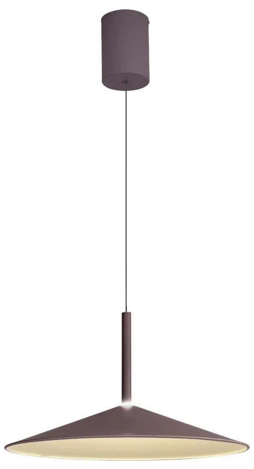 Lustra/Pendul LED reglabil CALICE cafeniu 16W