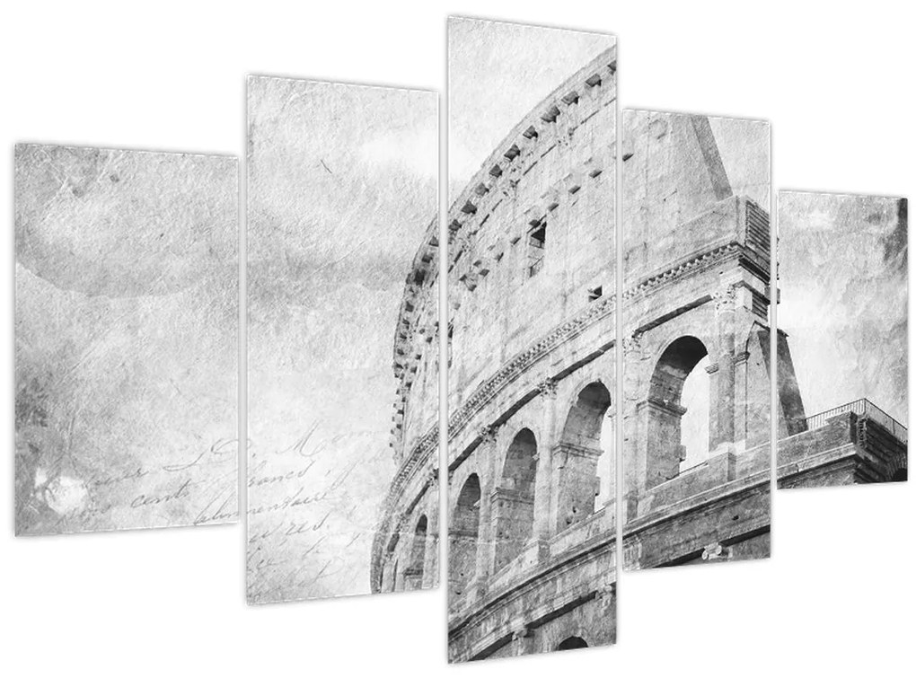 Tablou - Carte poștală de epocă a orașului N⁰1 (150x105 cm)