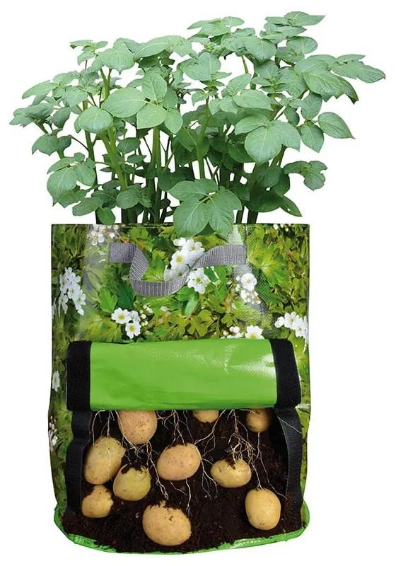 Sac pentru cultivare cartofi Esschert Design, verde