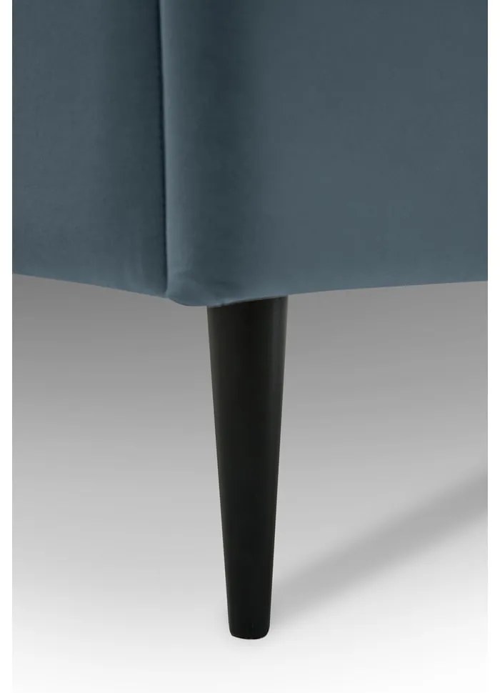 Pat pentru copii albastru 90x200 cm Rainbow – Scandic