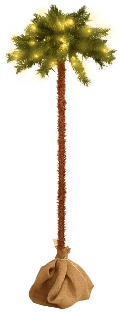 vidaXL Brad de Crăciun cu LED-uri, 150 cm