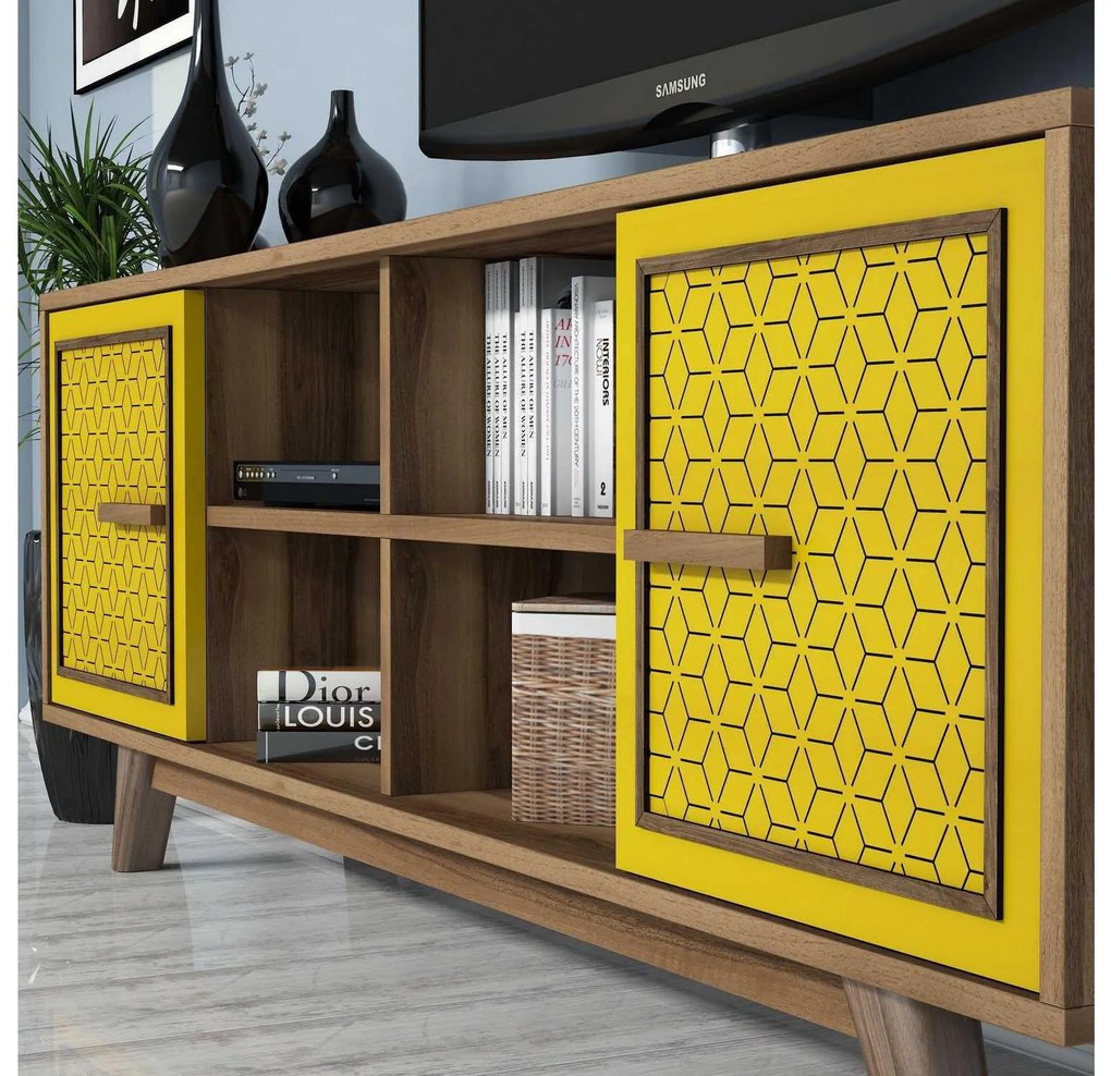 Mobilier living Aysha (Nuc + Galben). 1089200