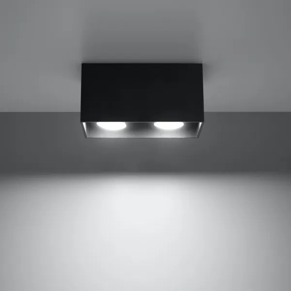 Plafonieră QUAD 2xGU10/40W/230V