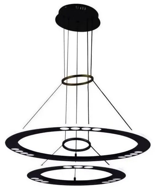 Lustră LED dimabilă pe cablu LED/65W/230V 3000-6500K + telecomandă