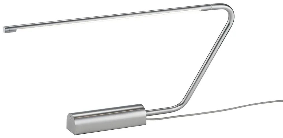 Veioză argintie LED (înălțime 33 cm) Olea – Trio Select