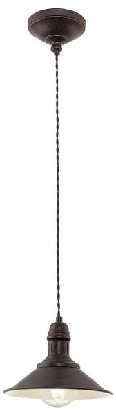 Lustră pe cablu Eglo 49455 STOCKBURY 1xE27/60W/230V