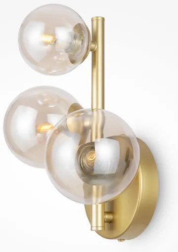 Aplică Maytoni MOD545WL-03G DALLAS 3xG9/28W/230V auriu