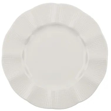 Set de veselă, 18 piese, alb/porțelan