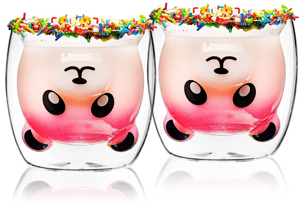 Pahare termo 4Home Hot&Cool Cute Panda 200 ml, 2 buc.