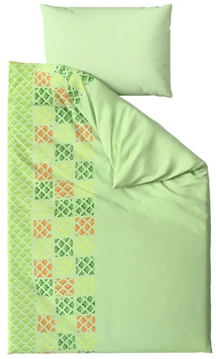 Lenjerie de pat din microsaten VELLARI, verde Dimensiune lenjerie de pat: 70 x 90 cm | 140 x 200 cm