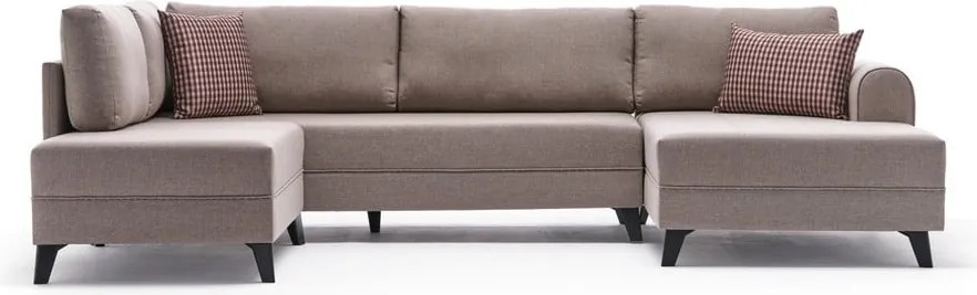 Colțar bej (în formă de "U") Belen – Balcab Home