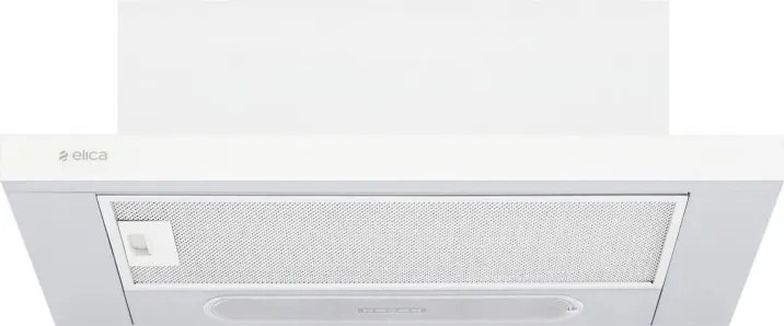 Hota de bucătărie încastrabilă Elica Elite 14 Lux GRVTWH 60, 121 W, 60 cm, Clasa D, 304 m³/h, iluminare LED, Gri/Alb