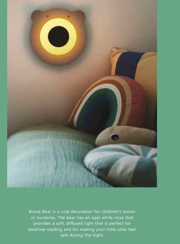 Aplica de perete pentru camera copii Bruna Bear