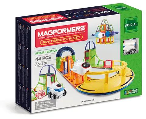 Set magnetic de construit- Magformers, Sky track play set